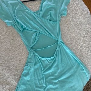 Teal Dress